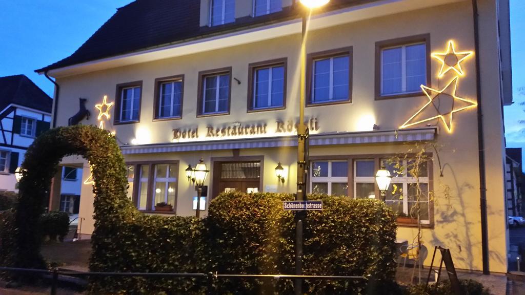 Hotel Roessli 艾勒史威尔 外观 照片